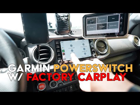 Garmin PowerSwitch Integrated into Carplay!