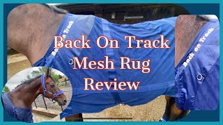 BACK ON TRACK MESH THERAPY RUG REVIEW | Equestrian