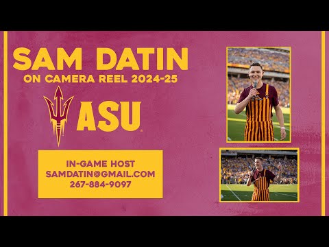 Sam Datin In-Game Host/Emcee Reel