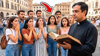 Con UNA BIBLIA vieja, Padre Arturo CONVIERTE a 10 ATEOS