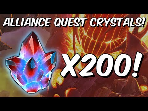 200x Alliance Quest Map 5 & Map 6 Crystal Opening! - Marvel Contest Of Champions