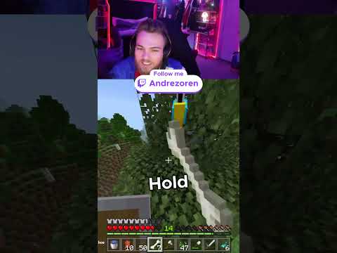 AndreZorenLive - We BARLEY Made It !! | #minecraft #funny #shorts #twitch #live #follow #subscribe