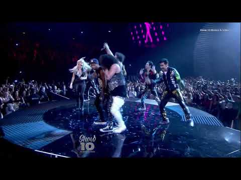 LMFAO feat. Lauren Bennett,  GoonRock - Party Rock Anthem - Music Awards 2011 4K