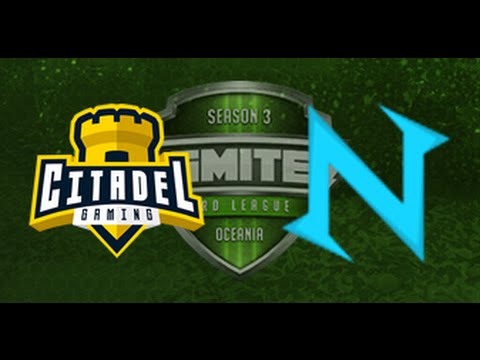 SMITE OCL S3 Winter Week 8 - Nuovo vs Citadel Game 1