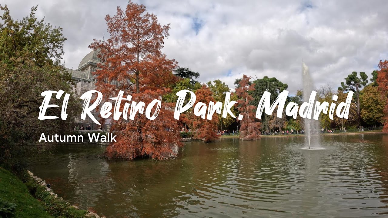 Madrid - El Retiro Park, Autumn Walk