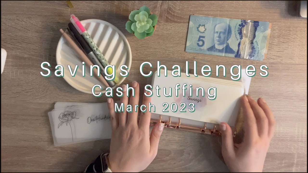 Setting up Savings Challenge Binder | Cash Stuffing | Savings