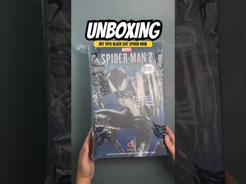 Unboxing: Hot Toys Marvels Spider-Man 2 - Black Suit #marvel #spiderman #hottoys