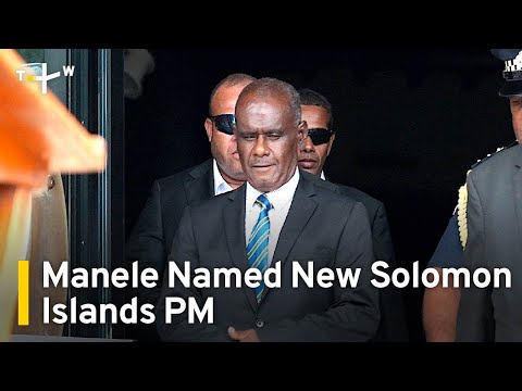 Solomon Islands Elects Former FM Manele as New Leader | TaiwanPlus News