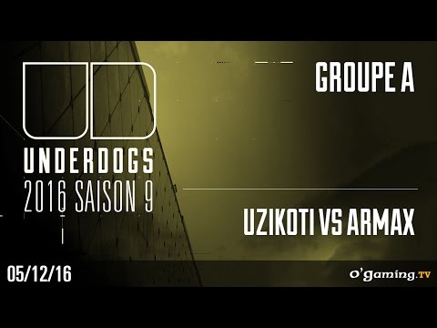 Uzikoti vs Armax TvZ - Underdogs 2016 Saison 9 - Groupe A Winners side - Starcraft II