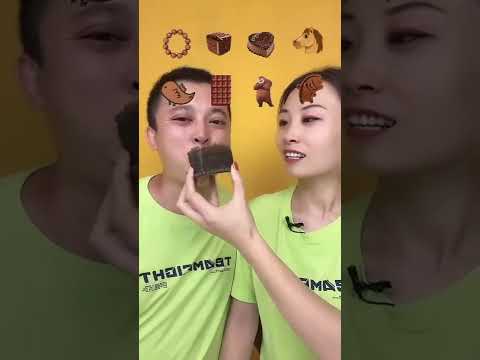 Couple Eating Chocolate Ice Cream Pops | #yummy #asmr #food