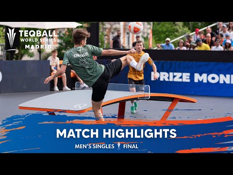 Teqball World Series 2024 - Madrid | Men's Singles, Final | Match Highlights