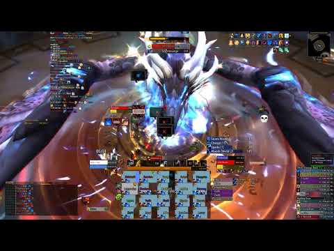 FatSharkYes vs Mythic Raszageth the Storm-Eater - Discipline Priest PoV