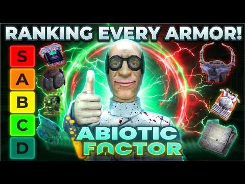 Ranking Every ARMOR SET in Abiotic Factor! (tierlist)