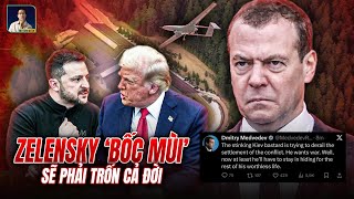 UKRAINE ÁM SÁT HỤT PUTIN: MỸ ‘NGHỈ CHƠI’ VỚI UKRAINE, ÔNG MEDVEDEV CHO ÔNG ZELENSKY LÊN THỚT