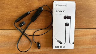 Sony WI-C100 Powerful and cheap but,