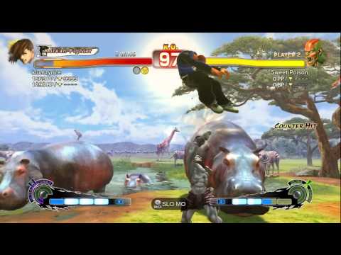 SSF4 AE:  Dhalsim (Sweet Poison) vs Yang (klumzyrice) 8-21-11