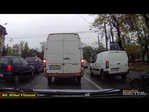 Driving in Timişoara: Chişoda - Piaţa Bălcescu - Calea Lipovei (Nov. 9, 2017)