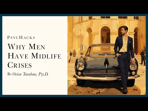 Why MEN have MIDLIFE CRISES: you have to practice being selfish