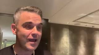 Robbie Williams Dickhead live youtube oct 25 2018