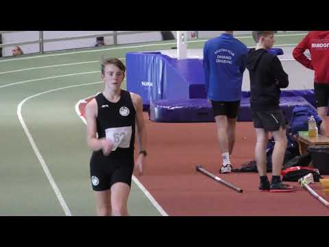 3000m hodanje [M], sažetak - Pojedinačno PH u dvorani za mlađe juniore i juniorke 2019