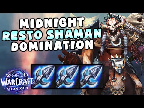 RSHAM FEELS GOOD IN MIDNIGHT! - Resto Shaman PvP - WoW Midnight Pre-Patch 12.0 W/@LvladenPvP