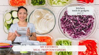 my favorite go-to meal prep containers