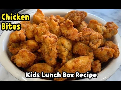 Chicken Bites Recipe / Kids Lunch Box Recipe By Yasmin Cooking Video