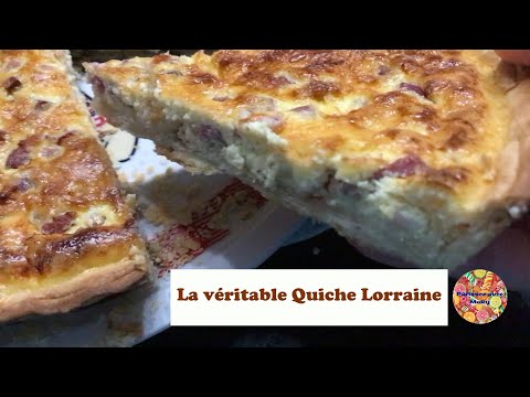 LA VERITABLE QUICHE LORRAINE