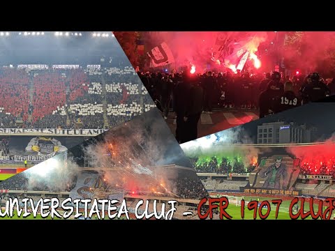 #863 #Fotbal - Cupa Romaniei #ClujDerby: U Cluj - CFR 1907 Cluj 1-1! Spectacol total in tribune 🔥🔥🔥