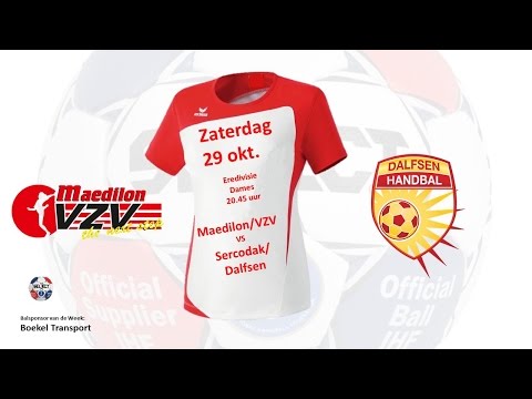 Aankondiging Maedilon/VZV - Sercodak/Dalfsen, 29 oktober 2016