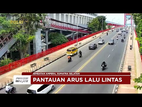 PRESISI UPDATE: NTMC POLRI - PANTAUAN ARUS LALU LINTAS SIANG 27/06/25 (13.00)