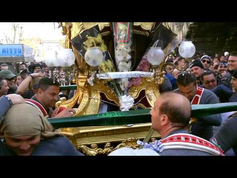 Cereo Pescivendoli Festeggiamenti Alla Pescheria 03/02/2013 (HD)