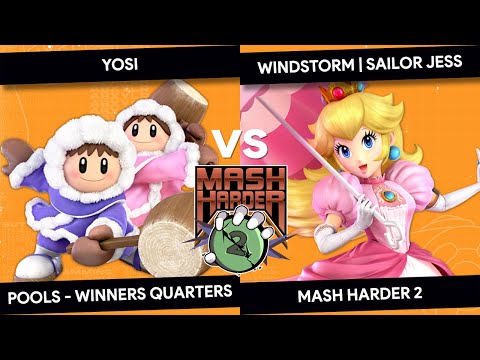 MASH HARDER - APLE | yosi (Ice Climbers) vs Windstorm | Sailor Jess (Peach) - Pools Winners Quarters