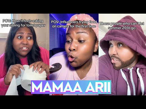 *2+ HOUR* New Best Mamaa Arii Funny Shorts 2024 - New Funny Tik Tok Memes - TikTok Famous