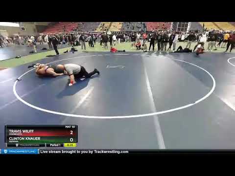 130 Lbs Round 2 - Travis Wiuff, Minnesota Vs Clinton Knauer, Indiana 213c