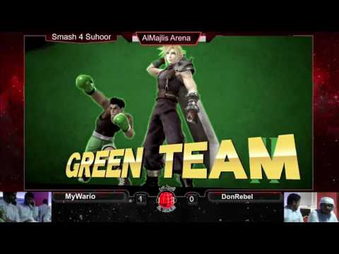 Smash 4 Suhoor: MyLiFe & King Wario vs DonRebel - WR3