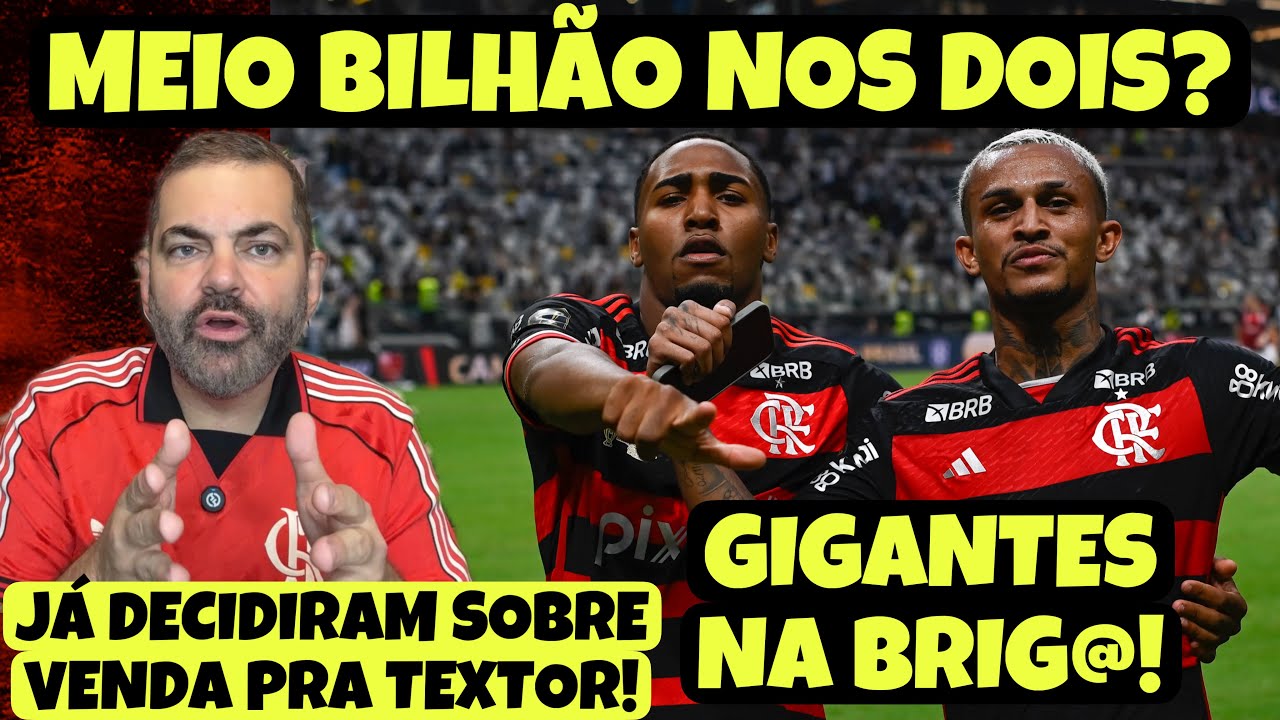 MARTELO BATIDO NO FLA! POSICIONA SOBRE VENDA DE WESLEY A TEXTOR! UNITED E +4 GIGANTES QUEREM LORRAN!