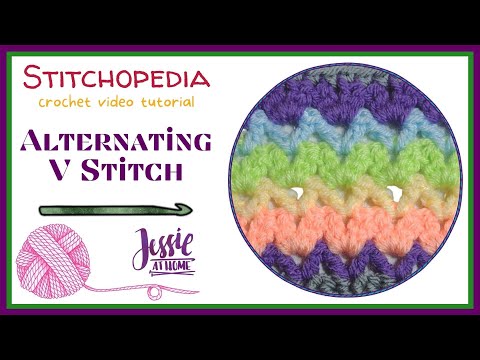 Video Alternating V Stitch Horiz Ful Length