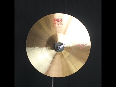 Paiste 10" 2002 Splash - 245g (video demo) image 2