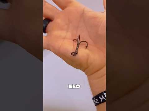 Truco para quitar el anzuelo de pesca #shortsvideo