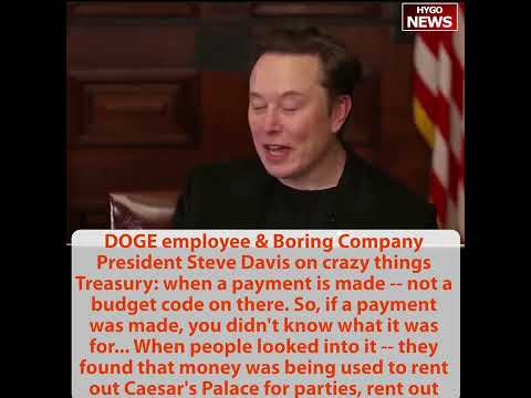Inside DOGE's 10 PM Meeting: '$4 Billion COVID Fund -- No Receipts'; Renting Caesar's Palace and Stadiums for Parties with Tax Money