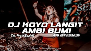 Download lagu DJ KOYO LANGIT AMBI BUMI — voc. Della Monica | Remix Slow FullBass 2021 mp3 Download lagu DJ KOYO LANGIT AMBI BUMI — voc. Della Monica | Remix Slow FullBass 2021 mp3