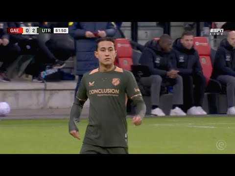 Miliano Jonathans vs Go Ahead Eagles - Came on in the 62nd minute, had a chance to almost score!!