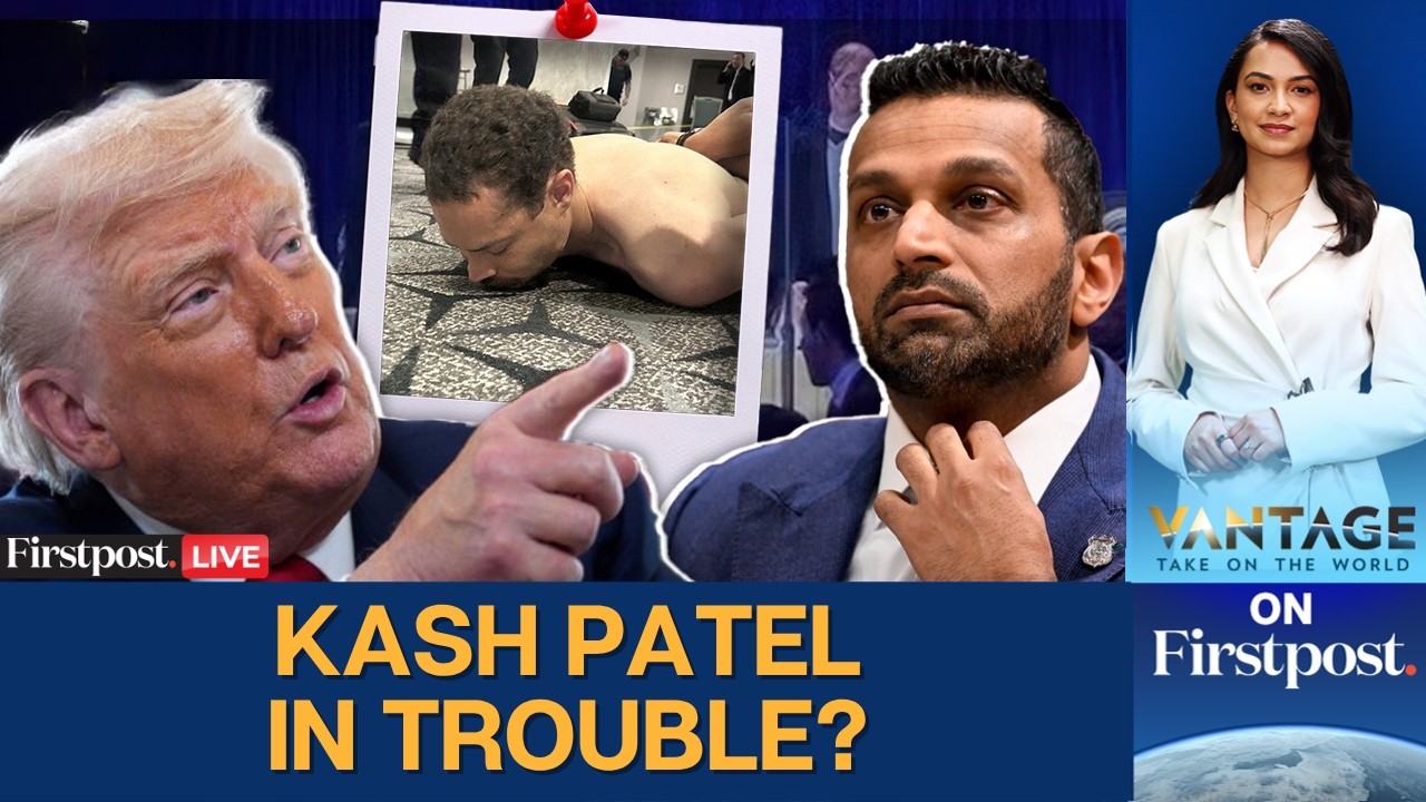 Will Trump Fire Kash Patel? WHCD Shooting Raises Questions | Vantage on Firstpost