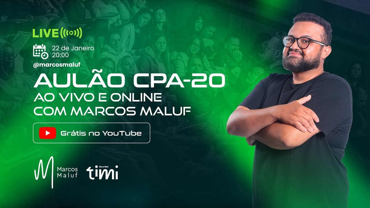Aulão 3 CPA-20 Ao Vivo e Online