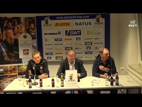 SVE TV: SV Eintracht Trier 05 - 1. FC Kaiserslautern II Saison 2015/2016 Pressekonferenz