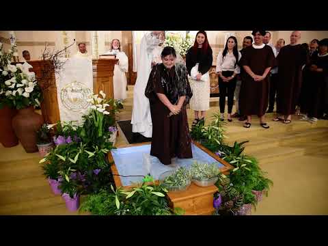 St. Finbar 2023 Easter Vigil Baptism.