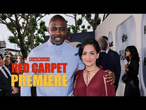 Hijack Series London Premiere Starring Idris Elba and Archie Panjabi