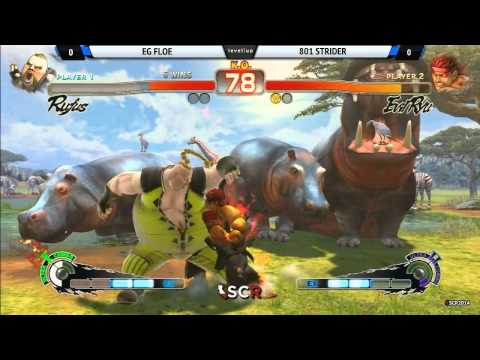 SSF4AE2012 EG FLOE VS 801 STRIDER - SCR2014 Day 2 HD