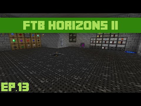 FTB Horizons Daybreaker : Ep.13 - Turning The Base Into A Factory!